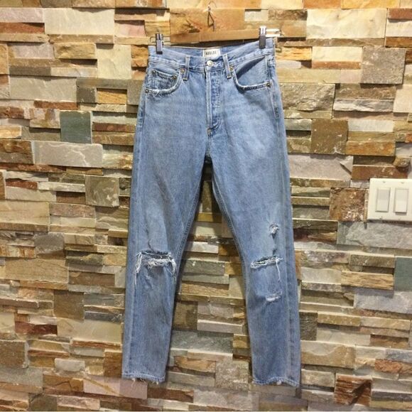 AGOLDE Jamie High Rise Jeans - Picture 1 of 11